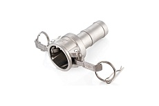 Камлок тип С TITAN LOCK серия EcoLine розетка с хвостовиком 1 1/2, AISI304 TL150CSS-EL
