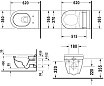 Подвесной унитаз Duravit Starck-3 22260900001