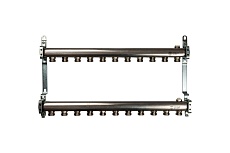 Коллектор из нержавеющей стали для радиаторной разводки STOUT 11 выходов SMS 0923 000011