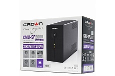 Источник бесперебойного питания Crown Micro CMU-SP2000COMBO USB CM000003128