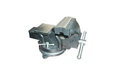 Слесарные поворотные тиски 100 мм Biber Профи 85891 тов-090575