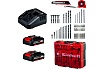 Аккумуляторная ударная дрель-шуруповерт Einhell PXC TE-CD 18/40 Li-i +64 2x2.0 Ah 4513992