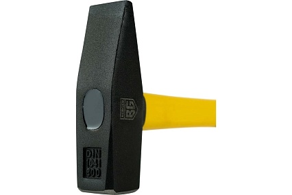 Слесарный молоток Berger BG кованый, фиберглассовая рукоятка, 800 г BG1515