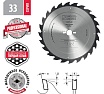 Диск пильный 315x3.2x30 мм, 24T, A=15° ATB WOODWORK 33.315.24