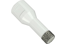 Коронка алмазная по керамограниту 14 мм, M14 на УШМ Diamond Industrial DIDKVP14M14