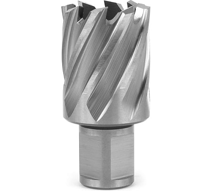Корончатое сверло по металлу Messer HSS 30L x 25 Weldon 19 19-32-025