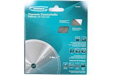 Диск алмазный отрезной (125х22.2 мм) Gross 730387