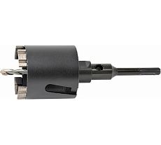Алмазная коронка по бетону в сборе 75 мм KROTEC 5408003