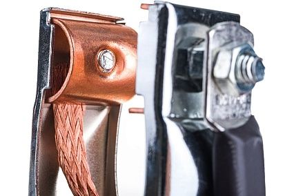 Комплект сварочных проводов КГ1х25, 1.5+2 м, 25 кв. мм, электрододержатель, зажим Foxweld 3372