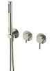 Смеситель для душа AQUAme Siena AQM8805BN никель шлифованный