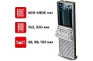 Встраиваемый внутрипольный конвектор Techno Power с решеткой KVZ 150-105-2900 RH07000100