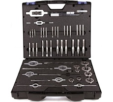 Набор ручных метчиков и плашек GSR UNC 1/4-1&quot; HSSG 46 предметов 08333150