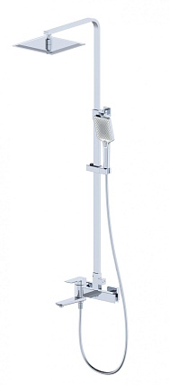 Душевая стойка Wonzon&Woghand Edge WW-88739003-CR хром