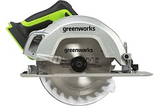 Аккумуляторная циркулярная пила GreenWorks GD24CS 1500907