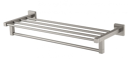 Полка для полотенец Wonzon&Woghand Polo WW-8981-BN брашированный никель