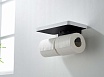 Держатель туалетной бумаги Aquatek Европа AQ4919MB черный матовый
