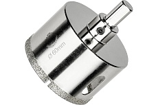 Коронка алмазная по керамограниту и керамике с центрирующим сверлом 60 мм Diamond Industrial DIDCSC060