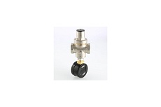 Редуктор давления Valtec поршневой, с манометром, от 1 до 5.5 бар, 1/2 VT.088.N.0455