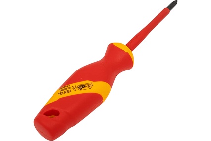 Отвертка диэлектрическая LAOA PH1х80 мм LA621009