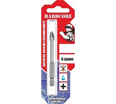 Сверло по керамограниту и керамической плитке (10 мм; 4 грани) Hardcore 151010