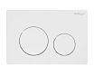 Кнопка смыва BelBagno BB-03C-BL белый глянец
