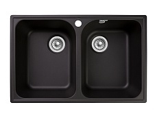 Кухонная мойка GranFest Quarz GF-Z15 74 см черный