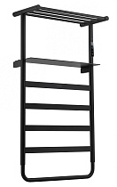 Полотенцесушитель электрический Wonzon&Woghand Dusseldorf WW-A208-MB черный матовый