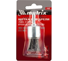 Щетка чашечная для дрели 25 мм Matrix 74464