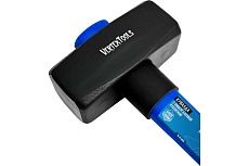 Кувалда Vertextools 6000 г, фибергласовая обрезиненная рукоятка 10-12-6000