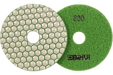 Круг алмазный гибкий Черепашка 100 мм, #800, для сухой полировки BIHUI DPP480