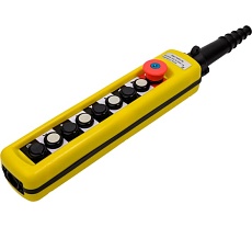 Пульт управления XAC-A кабельный 8 кнопок, 2-ступенчатая, авар.стоп, ключ, A8913K