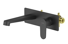 Смеситель для раковины Aquatek Оберон AQ1213MB черный матовый