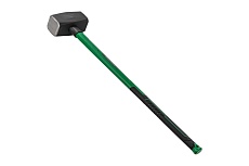 Кувалда с фиберглассовой ручкой и резиновой противоскользящей накладкой Rockforce 8000г, L ручки-800мм RF-T7880(56694)