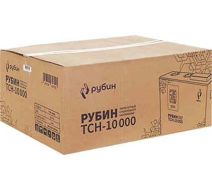 Стабилизатор напряжения однофазный Рубин ТСН 10 000 (10000ВА) РЭ-ТСН 10000