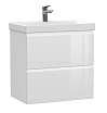 Тумба с раковиной Cersanit Moduo Slim 60 см белый