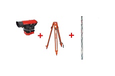 Оптический нивелир Condtrol GAL 20+ штатив S6-2+рейка 3м