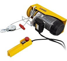 Электрический тельфер Denzel TF-1000 1 т, 1600 Вт, высота 12 м, 8 м/мин // 52016