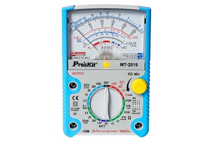 Аналоговый мультиметр ProsKit MT-2019 С00040186