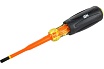 Отвертка IEK Arma2l 5 диэлектрическая slim pz/sl2x100 т3 A2L5-SC31-T3-ZS-20-100