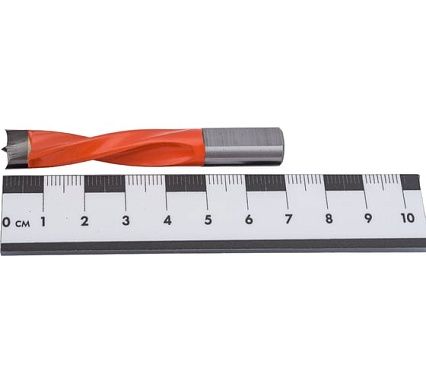 Сверло присадочное усиленное "глухое" (10x70 мм; S=10x20 мм; LH) ROTIS 412.1070L