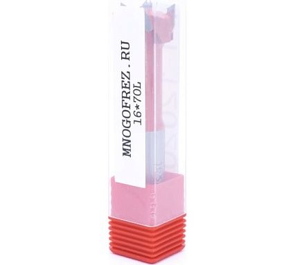 Сверло чашечное четырехзаходное по дереву FT120203L (16х70 мм; хв-к 10 мм; левое вращение) МНОГОФРЕЗ 6593