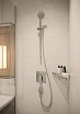 Шланговое подключение Hansgrohe Fixfit Square 26455000 хром