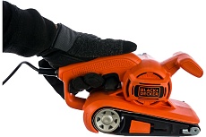 Ленточная шлифовальная машина Black&Decker KA 86