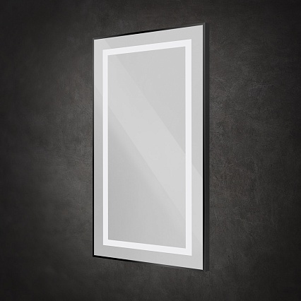 Зеркало BelBagno SPC-KRAFT-500-900-SENS-NERO 50x90 см сенсорный выключатель, черный