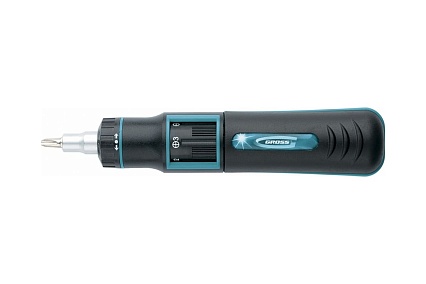 Реверсивная отвертка с револьверным механизмом Gross 11 шт, сталь S2 11601