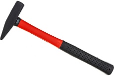 Слесарный кованый молоток фибергласовая рукоятка Biber Профи 300г 6/60 тов-080747
