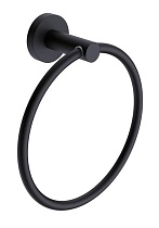 Полотенцедержатель AQUAme Trento AQM7207MB черный матовый