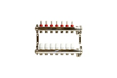 Коллекторная группа VRT 1&quot;х3/4&quot;, евроконус, 7 выходов, c расходомерами 530146