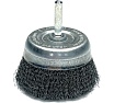 Щетка чашка гофрированная Lessmann 75х0.25 мм, хвост-к 6 мм 430132