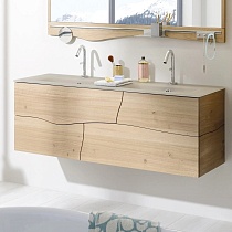 Мебель для ванной Jacob Delafon Sherwood 140 см натуральный дуб